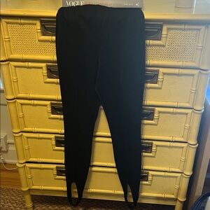 Ralph Lauren black Stirrup Leggings